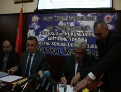 Selçuk Üniversitesi Cezaevinde Beceri Eğitimleri Verecek