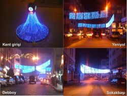 Giresun Yılbaşı İçin Işıklandırılıyor!