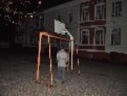 Hırsızlar Okulun Kale Direklerine Dadandı