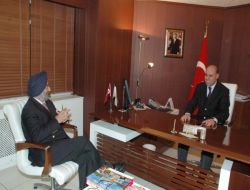 Hindistan Ankara Büyükelçisi Jassal Mardin'i Ziyaret Etti