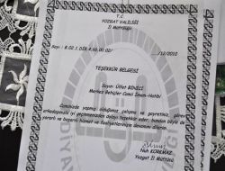 Müftülük İmamlara Teşekkür Belgesi Verdi