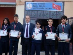 Gülen Koleji Proje Yarışmasında Madalyaları Topladı