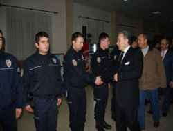 Sakarya Valisi Mustafa Büyük, Görev Başındaki Polisleri Ziyaret Etti!