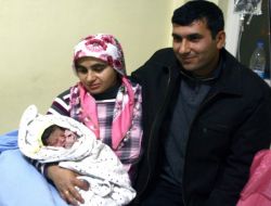 Malatya’da Yılın İlk Bebeğine Recep Tayyip İsmi Kondu