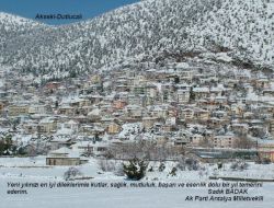 Ak Parti'li Badak, Yılbaşı Kartlarıyla Yöresinin Güzelliklerini Tanıtıyor