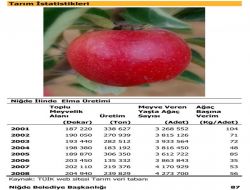 “istatistiklerle Niğde 2009” Kitapçığı Basıldı
