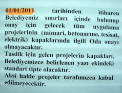 Denizli Belediyesi Projelerde Oda Onayını Kaldırdı