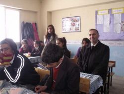 Yüksekova Emniyet Müdürlüğü'nden İlköğretim Okuluna Destek