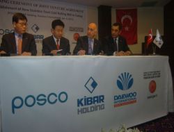 Posco’nun 350 Milyon Dolarlık Yatırımı İçin İmzalar Atıldı