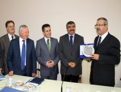 Kılıçaslan Koleji’nden, Melikgazi İlçe Milli Eğitim Müdürüne Teşekkür Plaketi