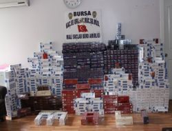 Bursa’da 26 Bin Paket Kaçak Sigara Ele Geçirildi