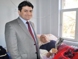 Ceylanpınar Müftüsü Çıtır, Devlet Hastanesinde Yatan Hastaları Ziyaret Etti