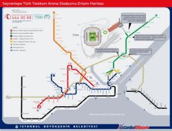 Metro, Türk Telekom Arena Stadı İçin Hazır