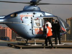 Sağlık Personeli Hava Ambulansı İle İlgili Eğitim Almaya Başladı