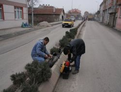 Yollardaki Aydınlatma Lambalarını Kırdılar