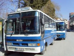 Burdur'da Dolmuş Ücretleri 5 Kuruş Zamlandı