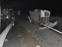 Alkollü Sürücü Viraja Hızlı Girip Kaza Yaptı: 1 Ölü, 3 Yaralı
