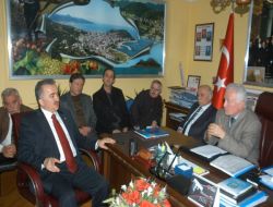 Ak Parti Giresun Milletvekili Ali Temür, Gesob'u Ziyaret Etti