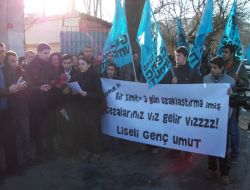 Kantin Boykotu Yapan Öğrencilere Uzaklaştırma Cezası Protesto Edildi