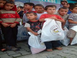 Emniyet ve Belediyeden Sevindiren Yardım