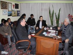 Türkçe Öğrenmek İçin Samsun'da Bulunan Misafir Öğrencilerden İşadamına Vefa Ziyareti