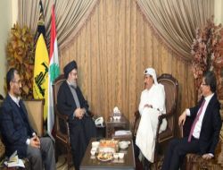 Davutoğlu, Beyrut'ta Nasrallah İle Görüştü!