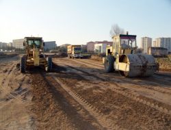 Kayseri’de Fuar Genişleme Alanında Altyapı Çalışmaları Sürüyor