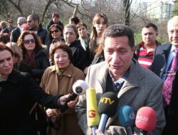 Etiler’de Lüks Site Sakinlerinin Mezarlık Protestosu