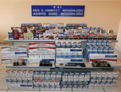 Rize'de Sigara Operasyonu