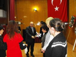 Sinop’ta Eğitimlerini Tamamlayan Eczacı Kalfaları Sertifikalarını Aldı