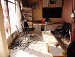 Mhp Pazarcık İlçe Teşkilatı'na Molotoflu Saldırı