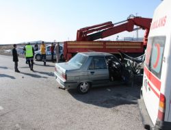 Erzurum’da Trafik Kazası: 1 Ölü, 1 Yaralı