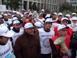 Belediye İş’ten ‘taşeron Sendika’ Eylemi