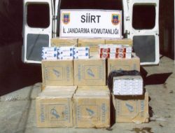 Siirt'te 17 Bin Paket Kaçak Sigara Ele Geçirildi!