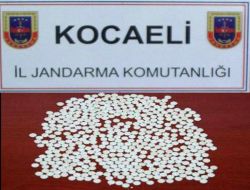 Kocaeli’nde Bin 47 Adet Uyuşturucu Hap Ele Geçirildi!