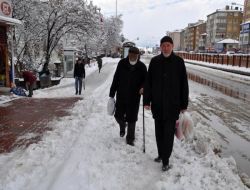 Yozgat’ta Kar Temizleme Çalışması