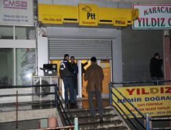 Diyarbakır'da Ptt Şubesi Soyuldu