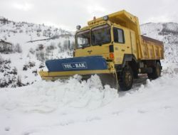 Tunceli'de 143 Köy Yolu Kapandı