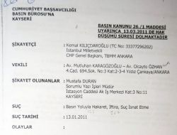 Kılıçdaroğlu’nun Avukatlığını, Cemal Temizöz’ün Avukatı Üstlendi!