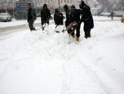 Muş'ta 35 Köy Yolu Kar Yüzünden Ulaşıma Kapandı