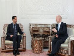 Esad, İngiltere Dışişleri Bakanı Hague'yu Kabul Etti