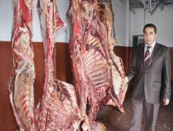 Bir Ton Veremli Et Yakılarak İmha Edildi