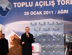 Başbakan Erdoğan: "Bizim Ağrı Dağı Kadar Büyük Hayallerimiz Var!"