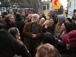 Hapis Cezası Alan Pınar Sağ'a Destek Eylemi