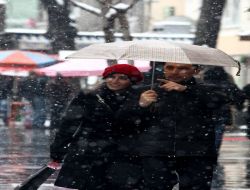 ANKARA'DA Kar Yağışı