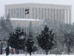 Başkent Ankara Beyaza Büründü