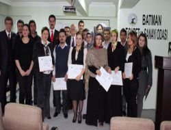 Girişimciler Sertifika Aldı