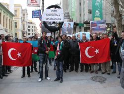 Azerilerden İran’a ‘İçişlerimize Karışma’ Protestosu