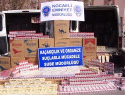 Kocaeli'de 107 Bin Kaçak Sigara Ele  Geçirildi