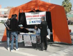 Osmaniye'de Vatandaşlar Kansere Karşı Bilgilendirildi